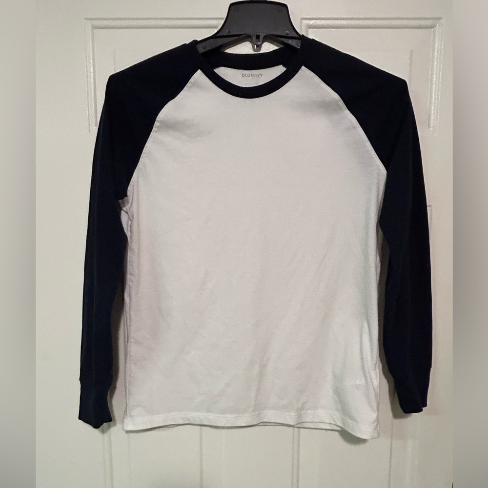 Old Navy Soft-Washed Color-Blocked Long Sleeve‎ Baseball Tee Men’s Size S